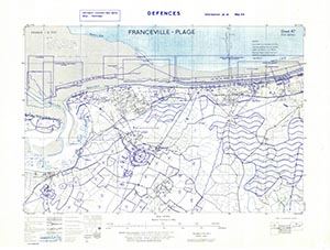 GSGS 4490 1:12,500 Franceville Plage Sheet 87