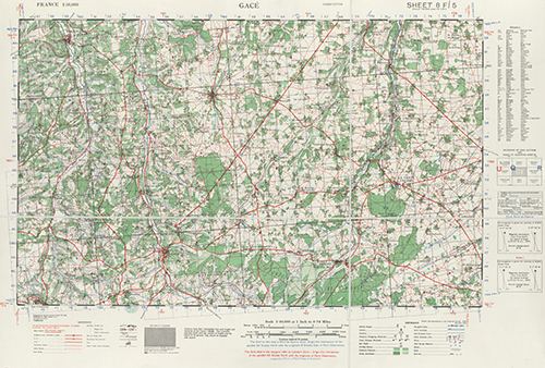 GSGS 4250 1:50,000 Gace v2 Sheet 8F5