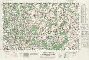 GSGS 4250 1:50,000 Gace v2 Sheet 8F5