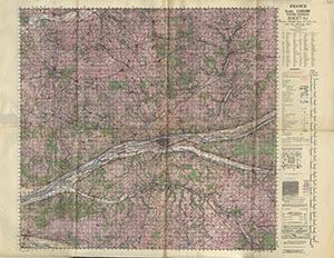 Browse GSGS 4249 1:100,000 Tours Chinon Sheet 8J