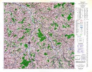 Browse GSGS 4249 1:100,000 Chatellerault 8K