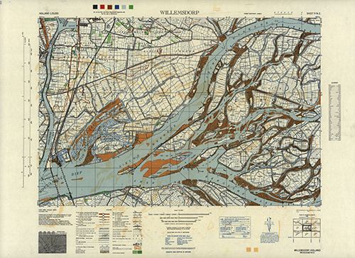 GSGS 4427 1:25,000 Willemsdorp Sheet 9 NE