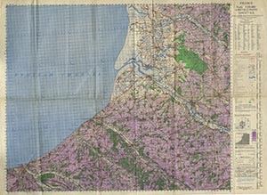 Browse GSGS 4249 1:100,000 Abbeville Dieppe 9D