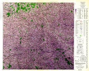 GSGS 4249 1:100,000 Gueret 9L