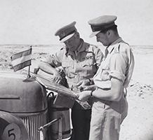 Lt Gen Norrie in Gazala 1942