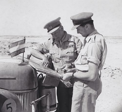Lt Gen Norrie in Gazala 1942