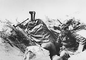 A German Artillery OP in Gazala 1942
