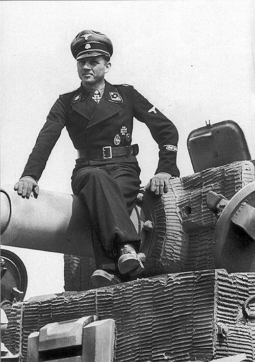 Michael Wittmann and his tank Tiger I