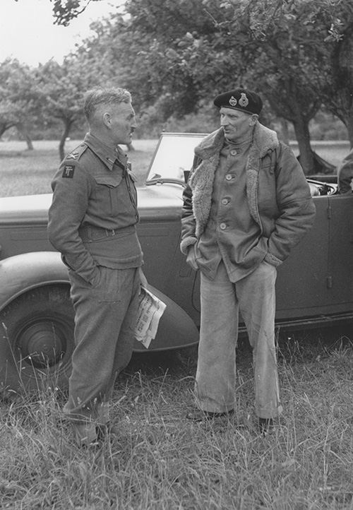 General Montgomery and Major-General D. A. H. Graham