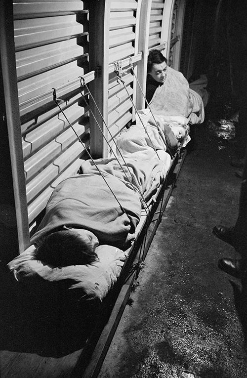 Sleeping through an air raid