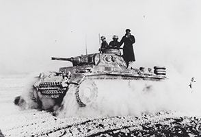 A German PzKpfw in Gazala 1942
