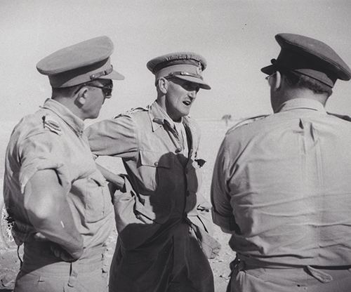 General Ramsden in Gazala 1942