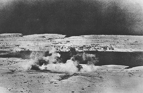 German view of bombing of Tobruk 1942