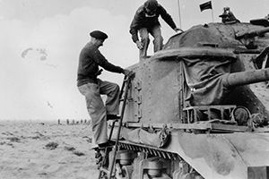Montgomery in El Alamein