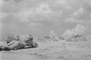Troops coming under fire