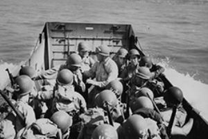 US Coast Guards take Navy ashore