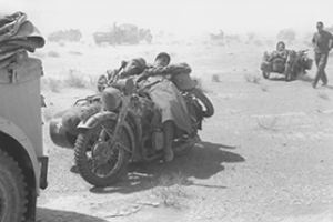 Luftwaffe motorcyclists