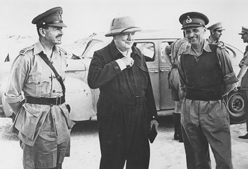 Churchill Alexander and Montgomery