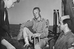 Wounded paratrooper Sicily