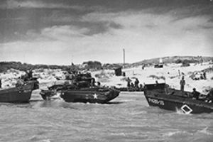 US landing craft Sicily