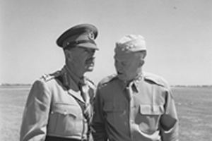 General Alexander and Eisenhower