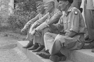 Patton, Eisenhower and Montgomery