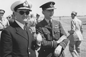Admiral Cunningham and Air Marshal Tedder