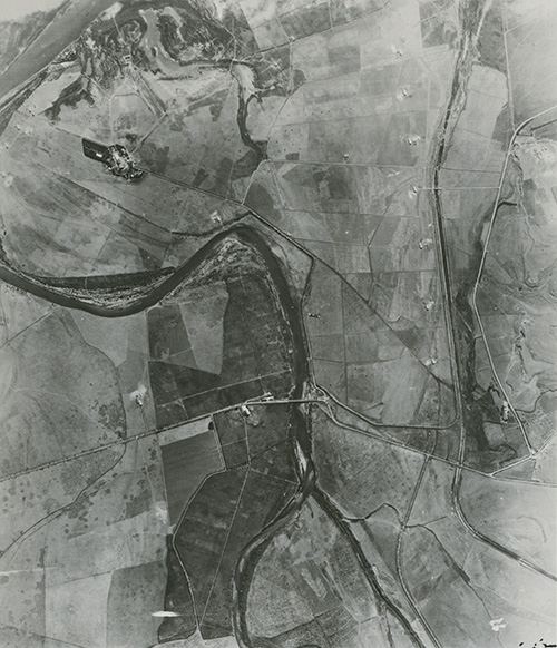 Aerial of Primosole Bridge