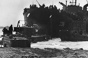 LST disembarking payload