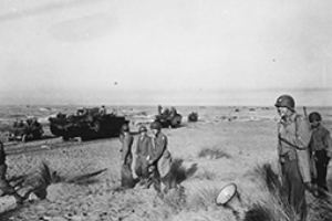 143 Infantry Regiment ashore