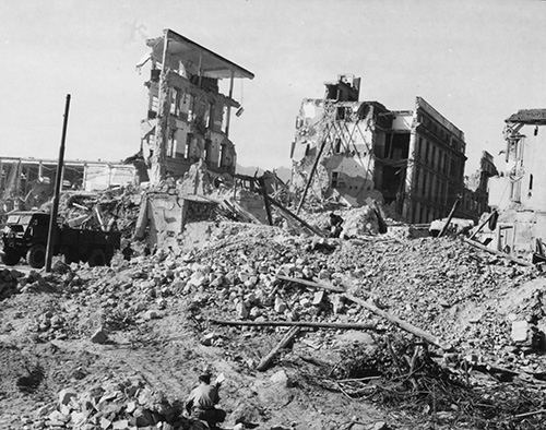Ruined city
