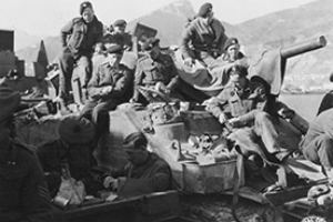 Scots Guards and Gordon Highlanders