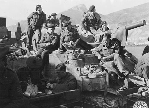 Scots Guards and Gordon Highlanders