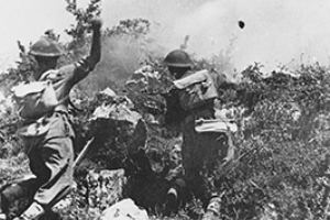 Polish soldiers in Monte Cassino 1944