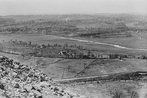 River Rapido Monte Cassino