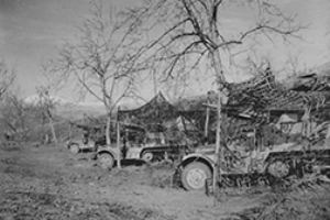 British 6 pdr anti-tank guns in Italy 1944