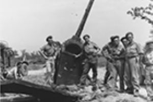 German 88mm anti-tank gun in Monte Cassino