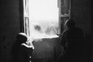 Browse 5th Army fire on Germans