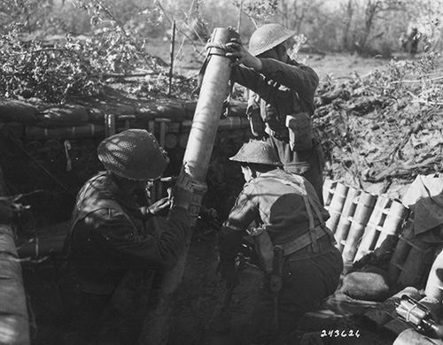 British 4.2 inch mortar