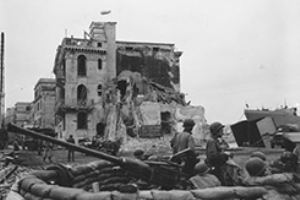 Unloading Anzio Harbour