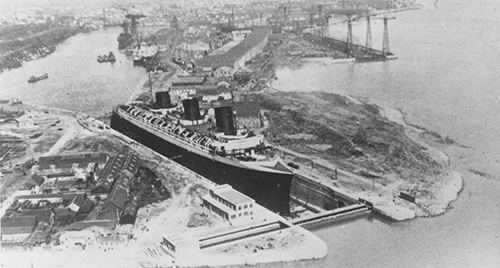 The liner Normandie