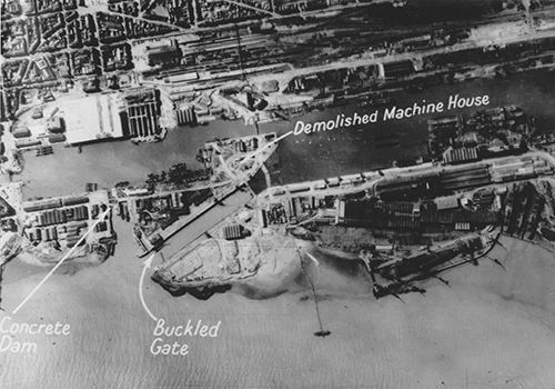 Aerial Normandie Dock