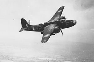 Aircraft above Dieppe