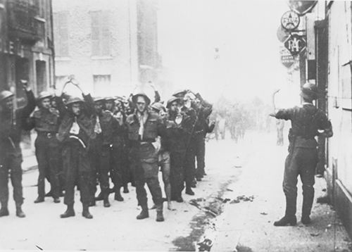 Prisoners taken at Dieppe