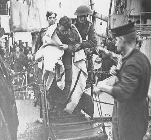 Casualties returning home
