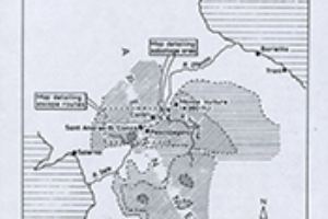 Map of target