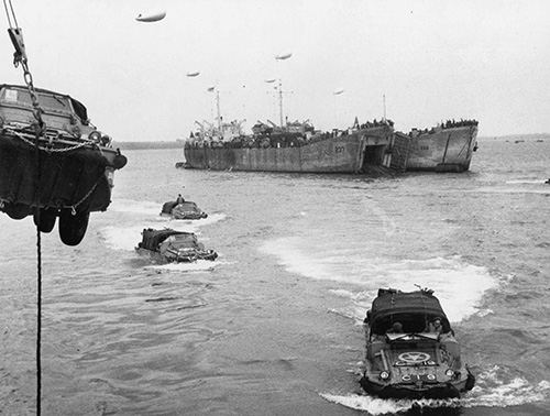 DUKWS being tested