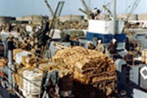 Browse US troops in Portland Harbour