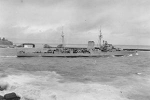 HMS Ajax on D Day