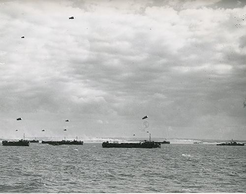 The Flotilla off the Normandy Beaches
